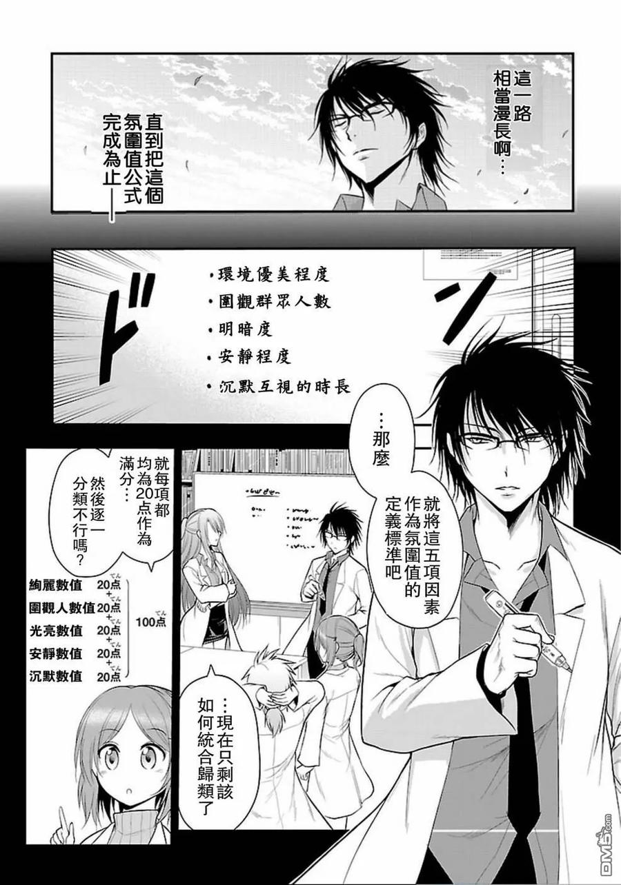 15 理科生坠入情网，故尝试接吻。②4