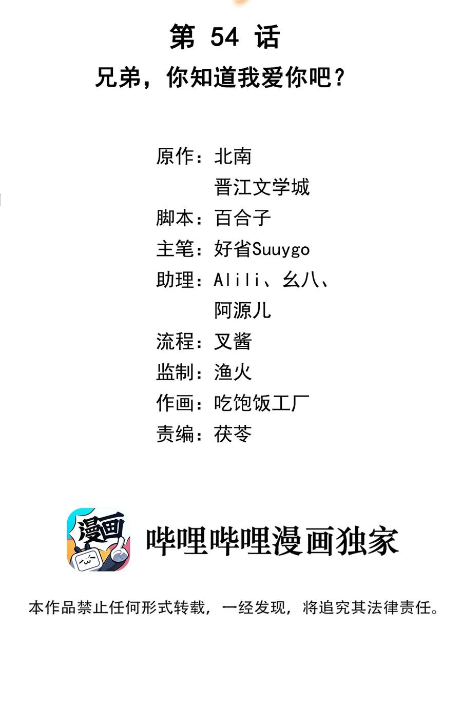 第54话 兄弟，你知道我爱你吧？1
