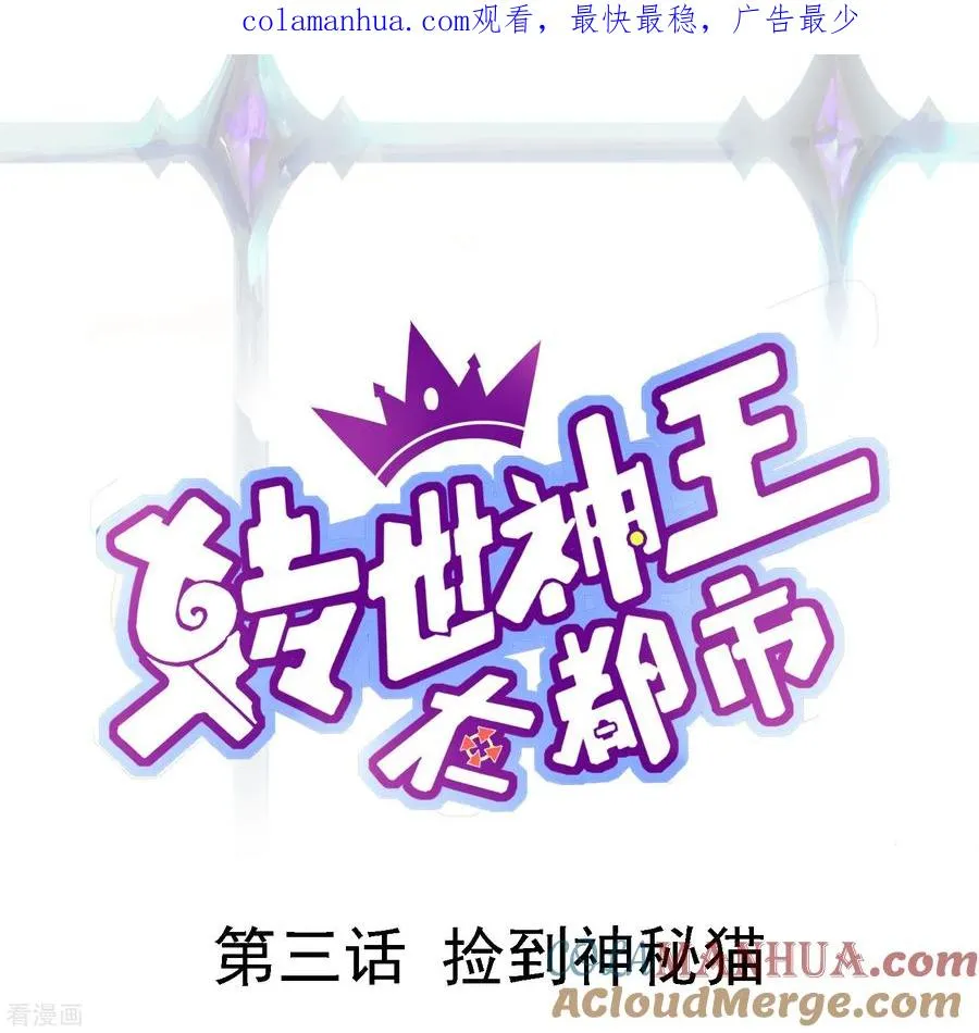 第3话 捡到神秘猫0