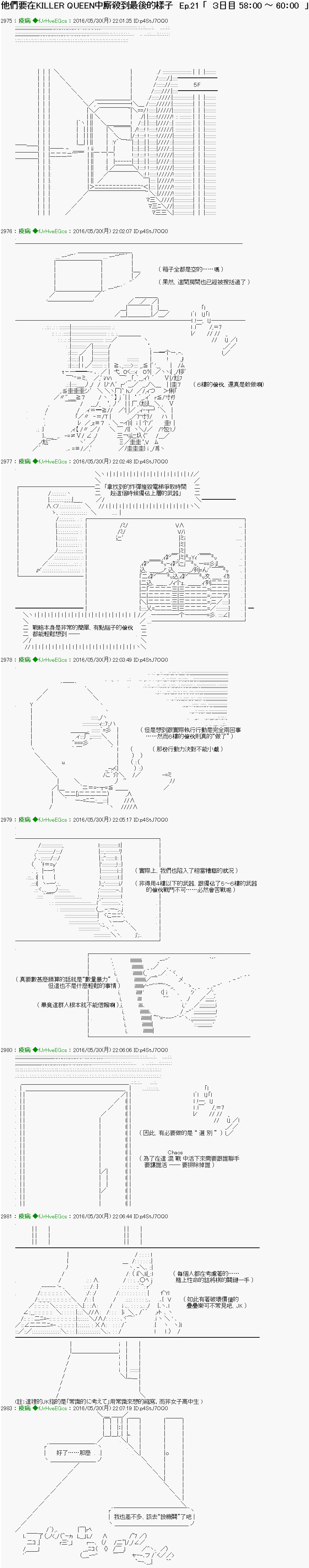 第21话 Ep.21 「　３日目 58：00 ～ 60：00　」0