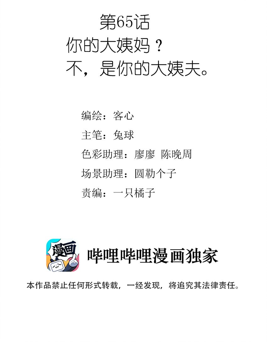 065 你的大姨妈？不，是你的大姨夫。1